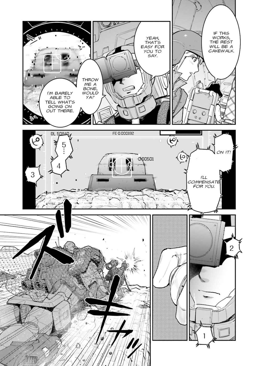 Page 19 Chapter 4 Mobile Suit Gundam Ground Zero - Rise from the Ashes