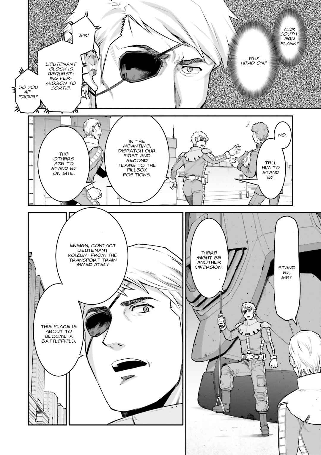 Page 22 Chapter 4 Mobile Suit Gundam Ground Zero - Rise from the Ashes