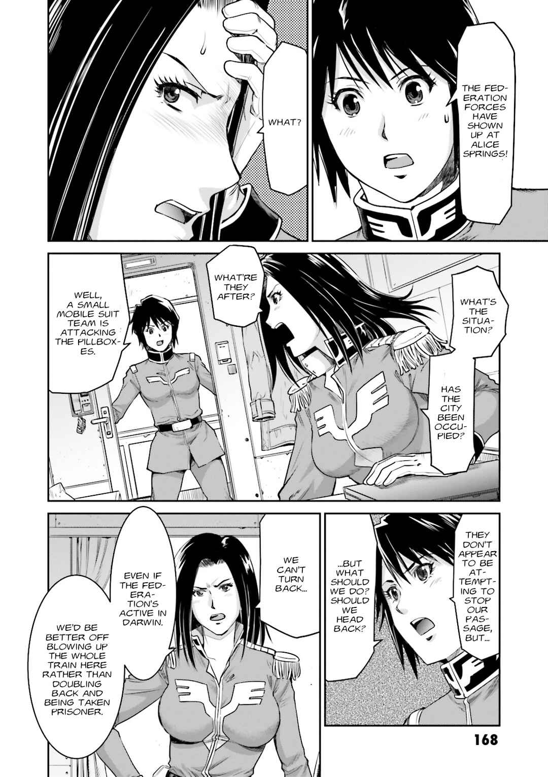 Page 24 Chapter 4 Mobile Suit Gundam Ground Zero - Rise from the Ashes