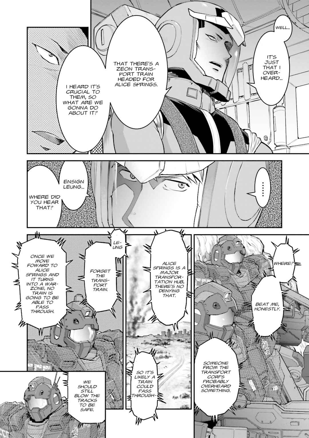 Page 30 Chapter 4 Mobile Suit Gundam Ground Zero - Rise from the Ashes