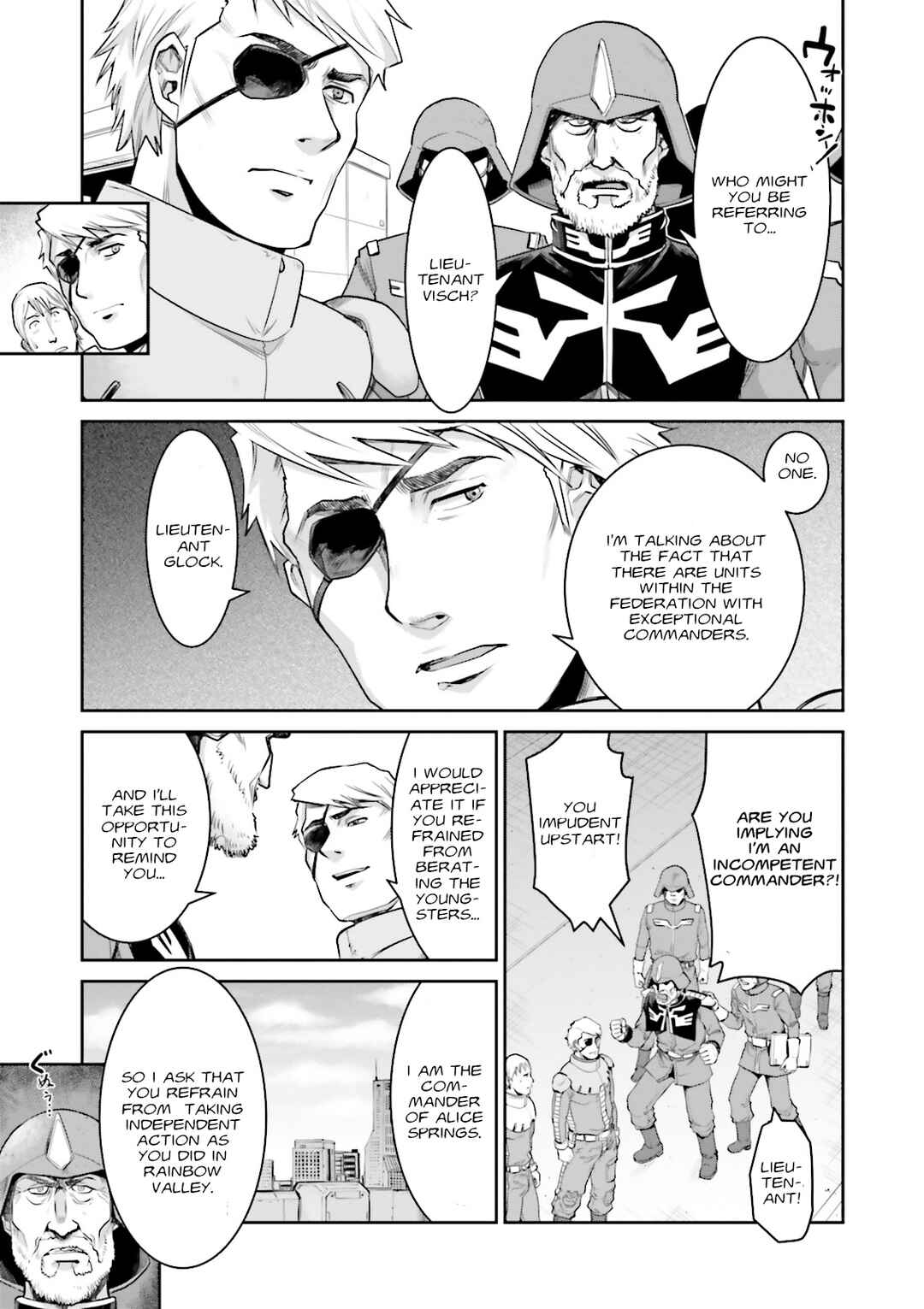 Page 9 Chapter 4 Mobile Suit Gundam Ground Zero - Rise from the Ashes