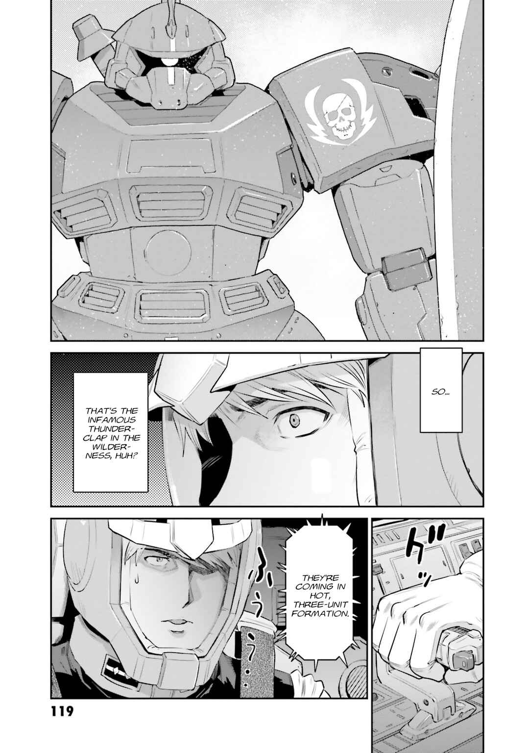 Page 21 Chapter 20 Mobile Suit Gundam Ground Zero - Rise from the Ashes