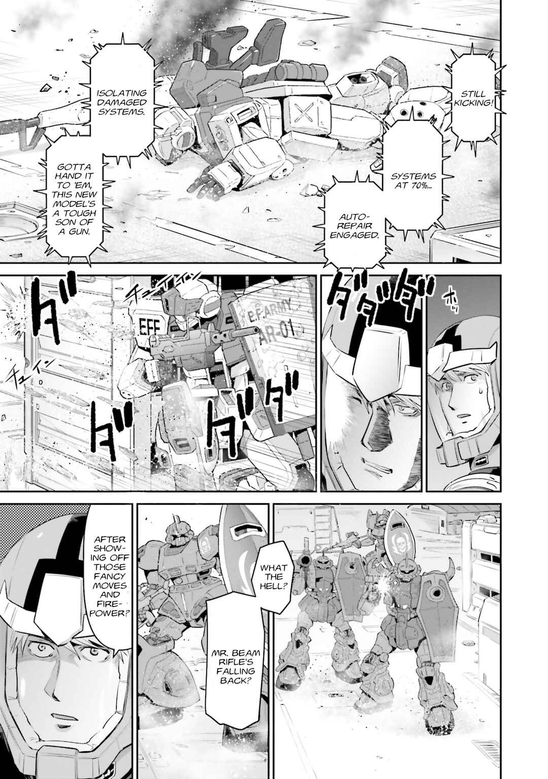 Page 26 Chapter 20 Mobile Suit Gundam Ground Zero - Rise from the Ashes