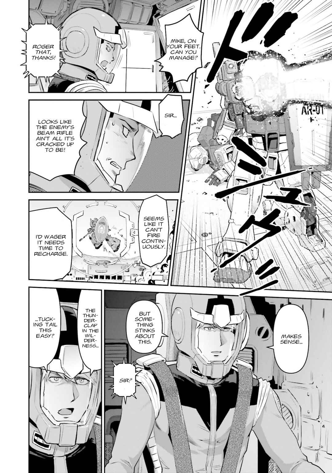 Page 27 Chapter 20 Mobile Suit Gundam Ground Zero - Rise from the Ashes