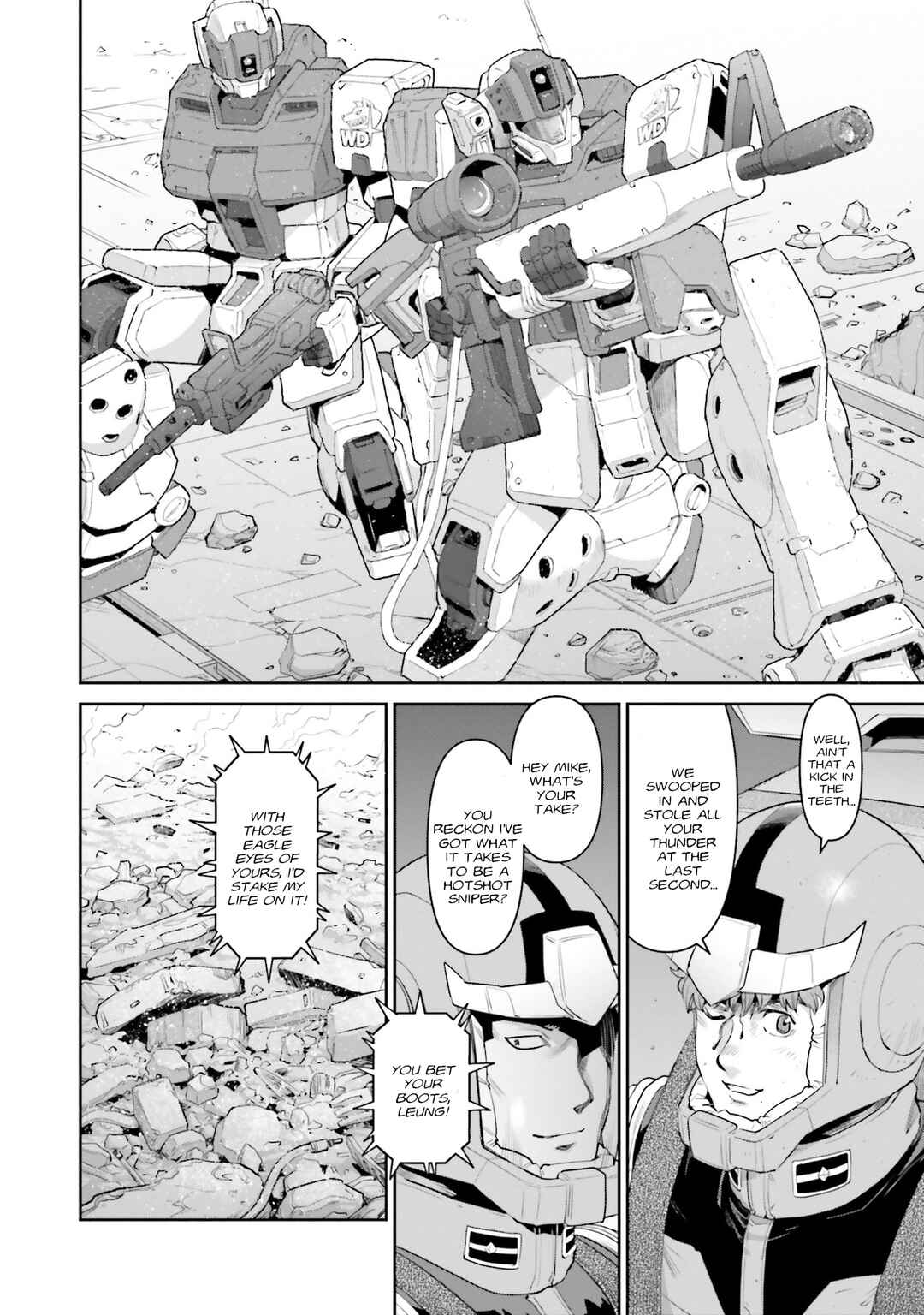 Page 20 Chapter 21 Mobile Suit Gundam Ground Zero - Rise from the Ashes