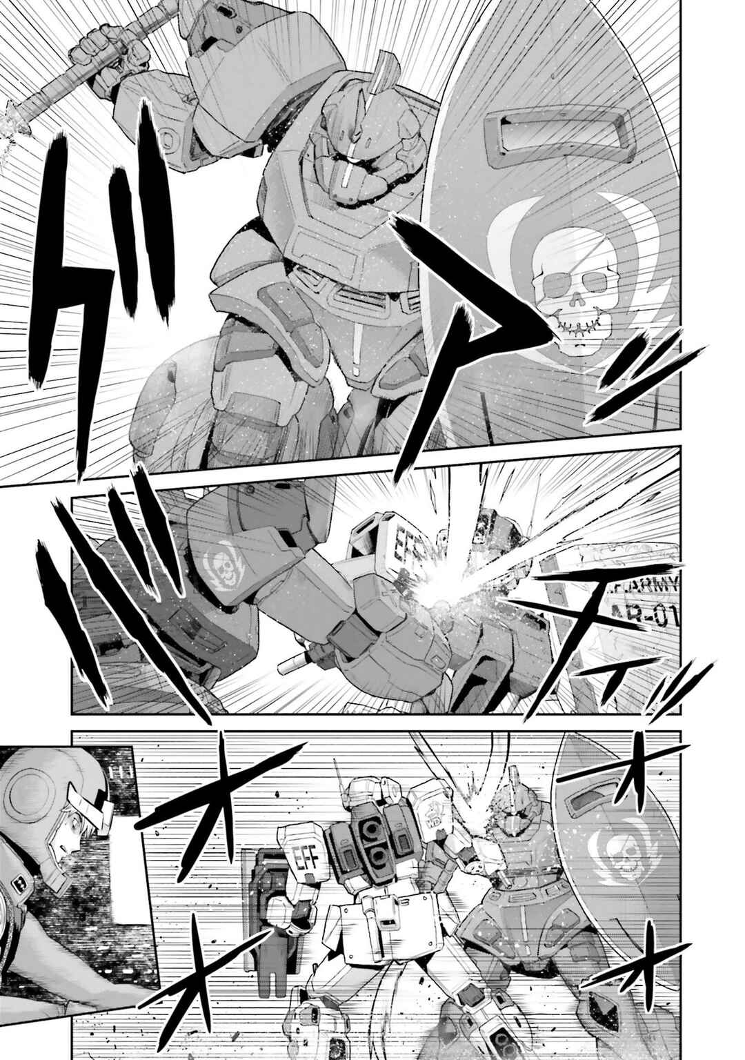 Page 29 Chapter 21 Mobile Suit Gundam Ground Zero - Rise from the Ashes