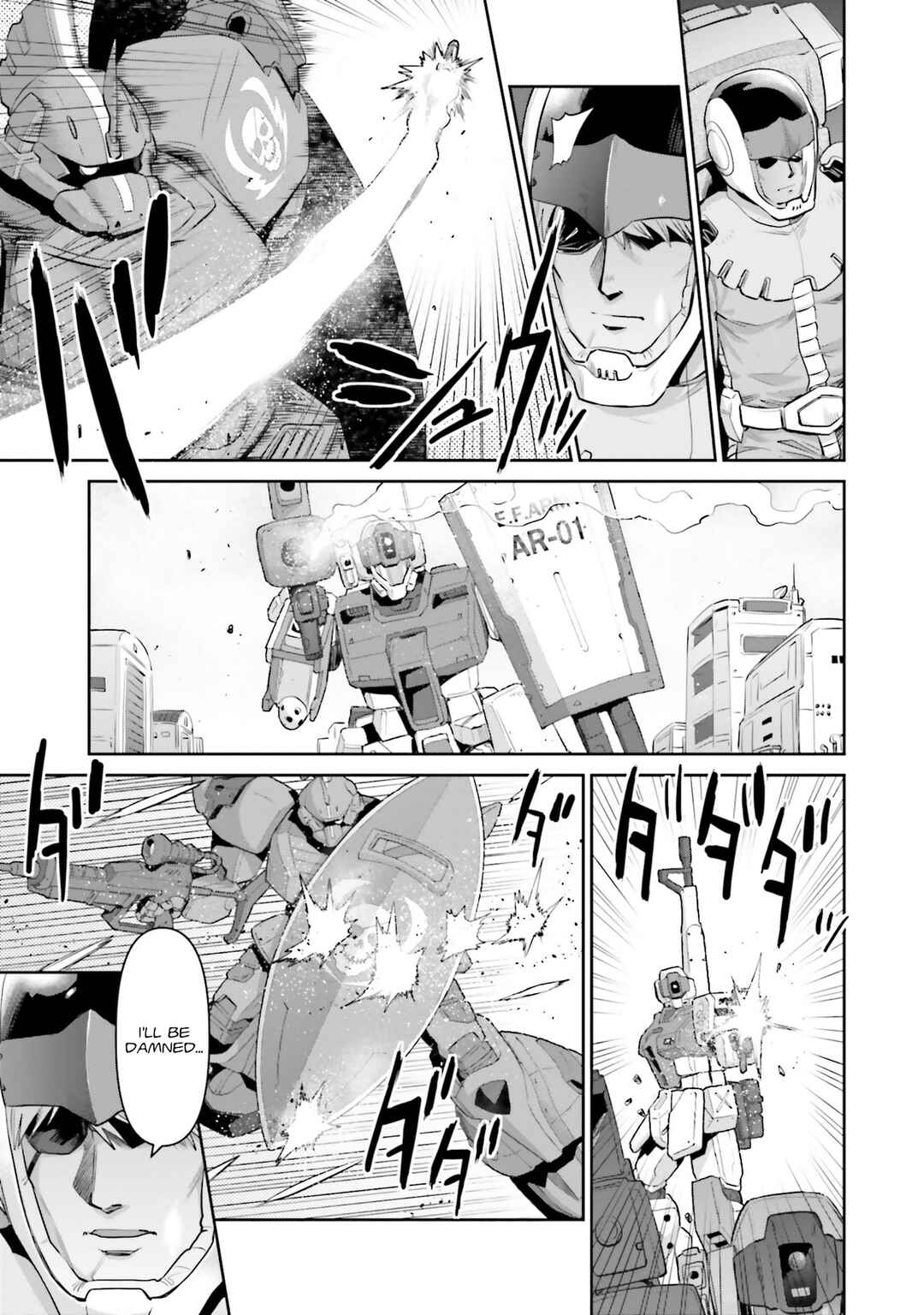 Page 9 Chapter 21 Mobile Suit Gundam Ground Zero - Rise from the Ashes