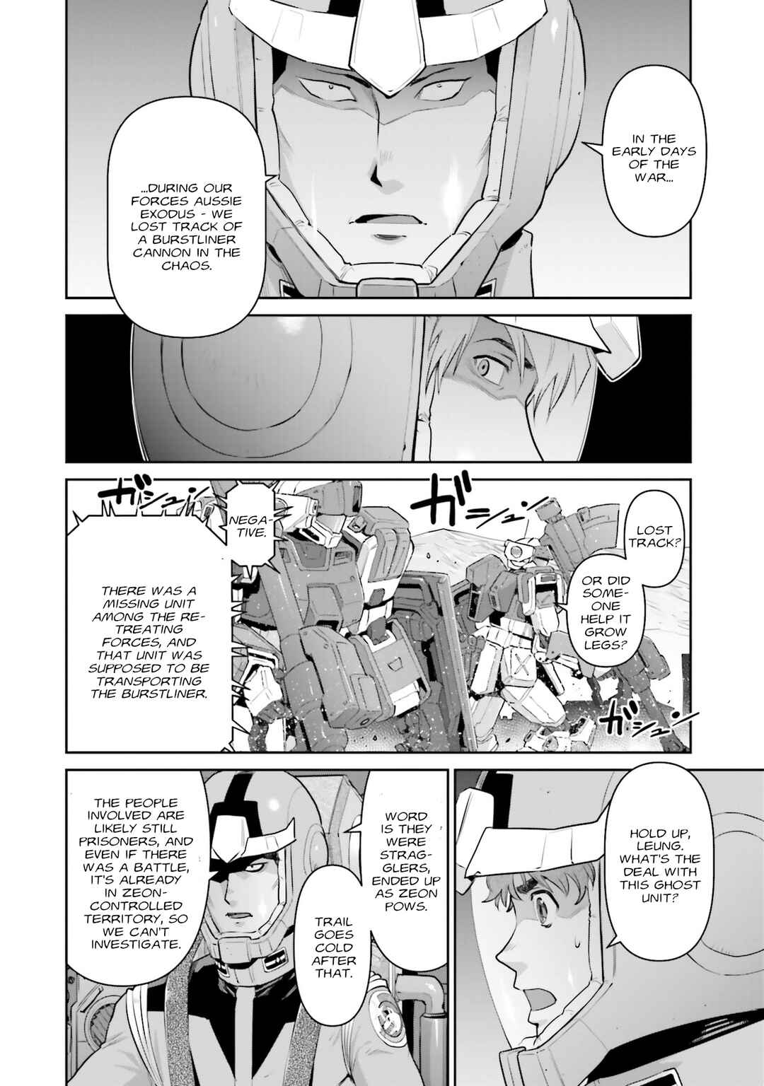 Page 10 Chapter 19 Mobile Suit Gundam Ground Zero - Rise from the Ashes