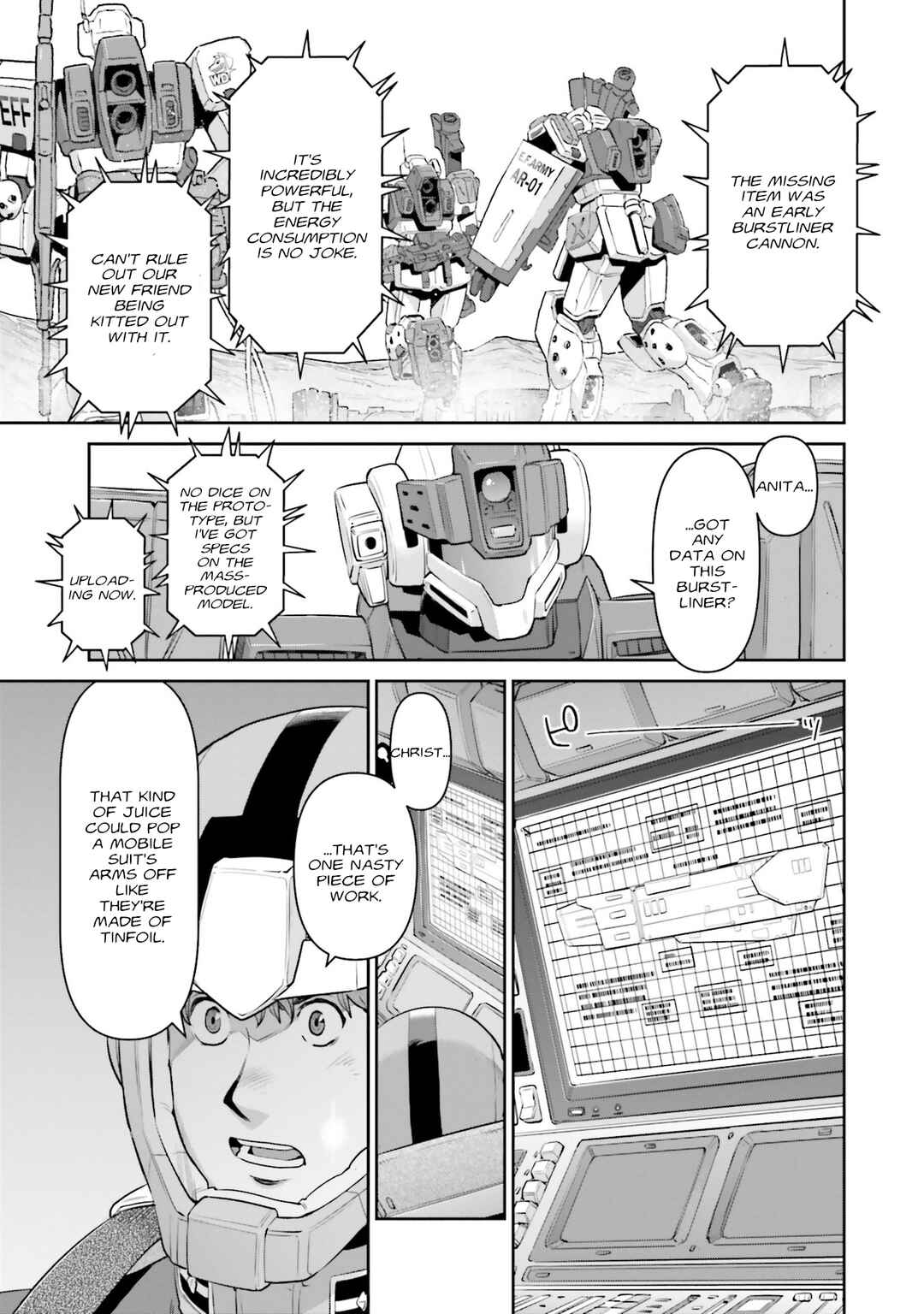 Page 11 Chapter 19 Mobile Suit Gundam Ground Zero - Rise from the Ashes