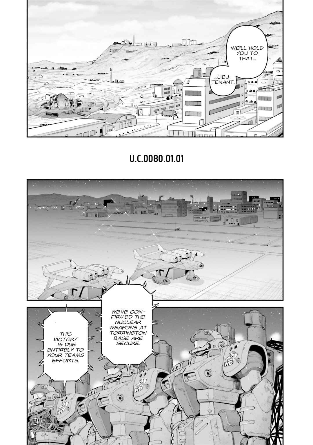 Page 10 Chapter 15 Mobile Suit Gundam Ground Zero - Rise from the Ashes