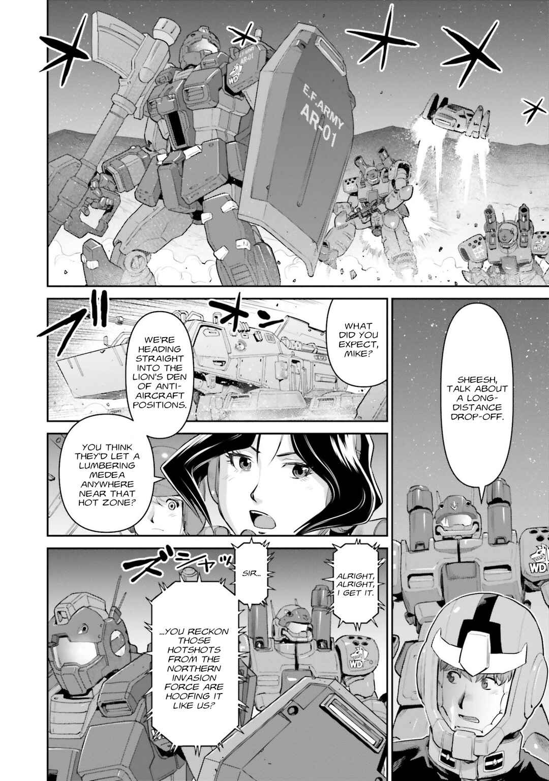 Page 20 Chapter 15 Mobile Suit Gundam Ground Zero - Rise from the Ashes