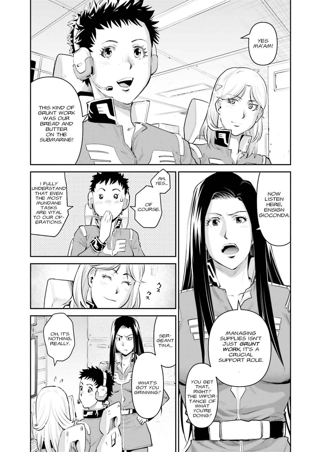 Page 3 Chapter 15 Mobile Suit Gundam Ground Zero - Rise from the Ashes