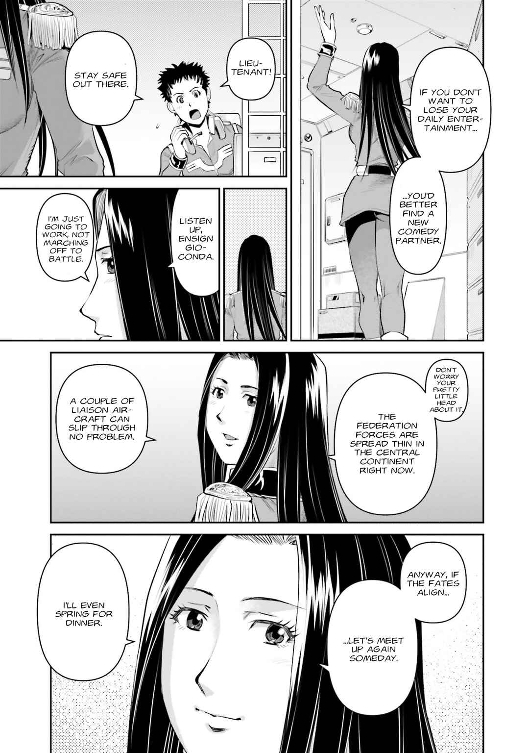 Page 9 Chapter 15 Mobile Suit Gundam Ground Zero - Rise from the Ashes