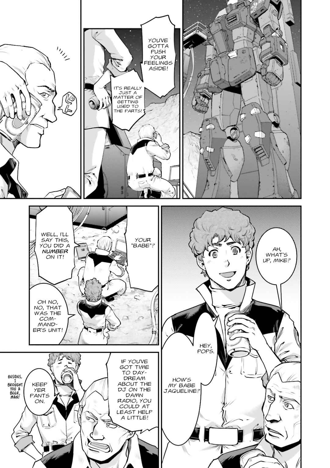 Page 15 Chapter 3 Mobile Suit Gundam Ground Zero - Rise from the Ashes