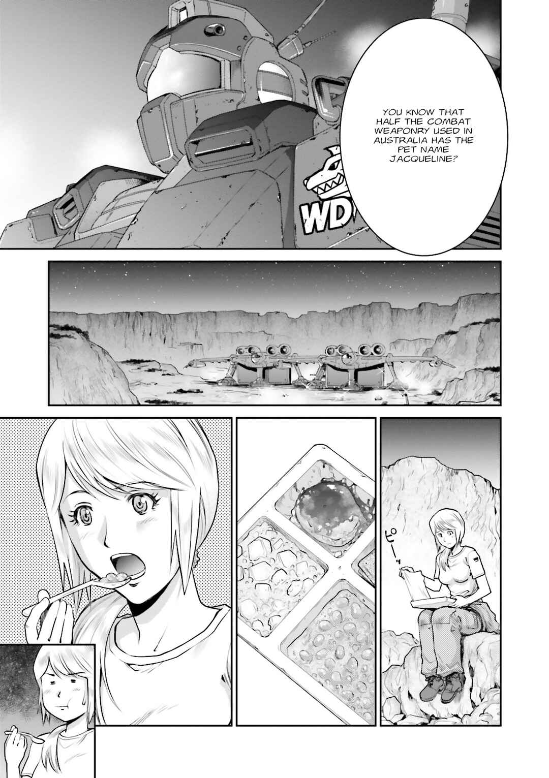 Page 17 Chapter 3 Mobile Suit Gundam Ground Zero - Rise from the Ashes