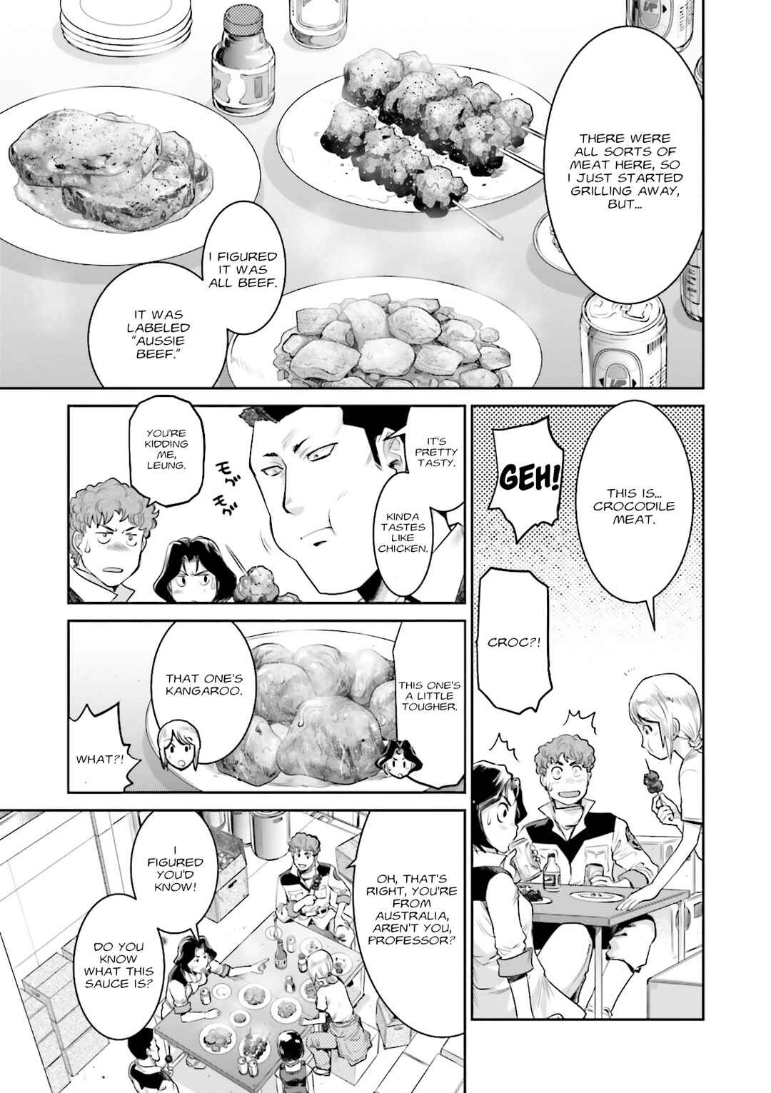 Page 21 Chapter 3 Mobile Suit Gundam Ground Zero - Rise from the Ashes