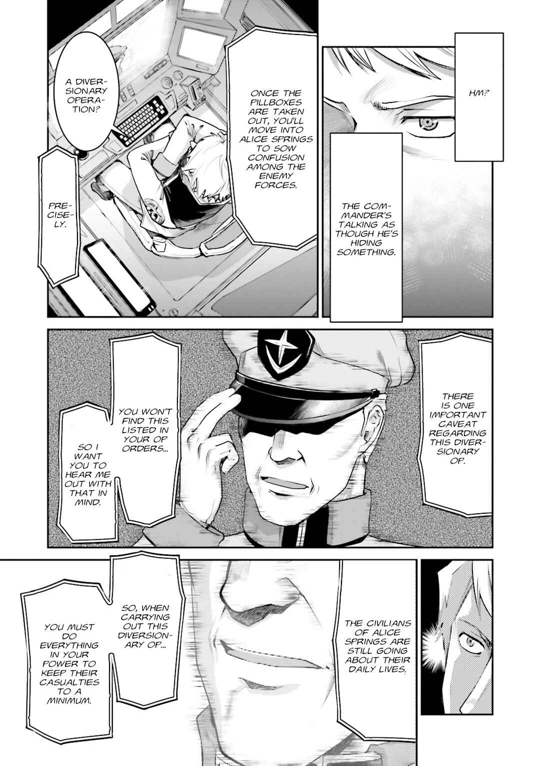 Page 25 Chapter 3 Mobile Suit Gundam Ground Zero - Rise from the Ashes