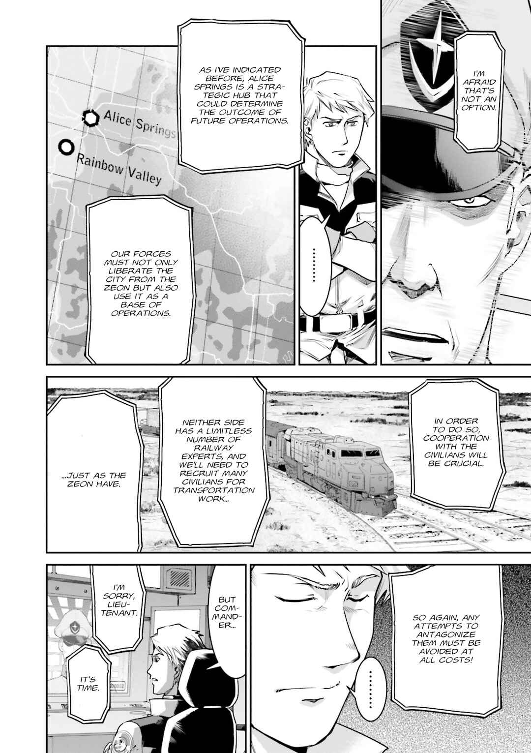 Page 28 Chapter 3 Mobile Suit Gundam Ground Zero - Rise from the Ashes