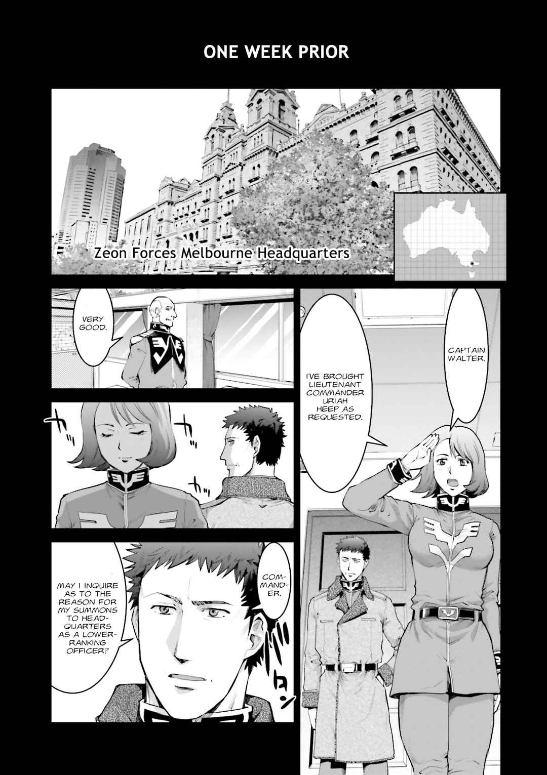 Page 5 Chapter 3 Mobile Suit Gundam Ground Zero - Rise from the Ashes