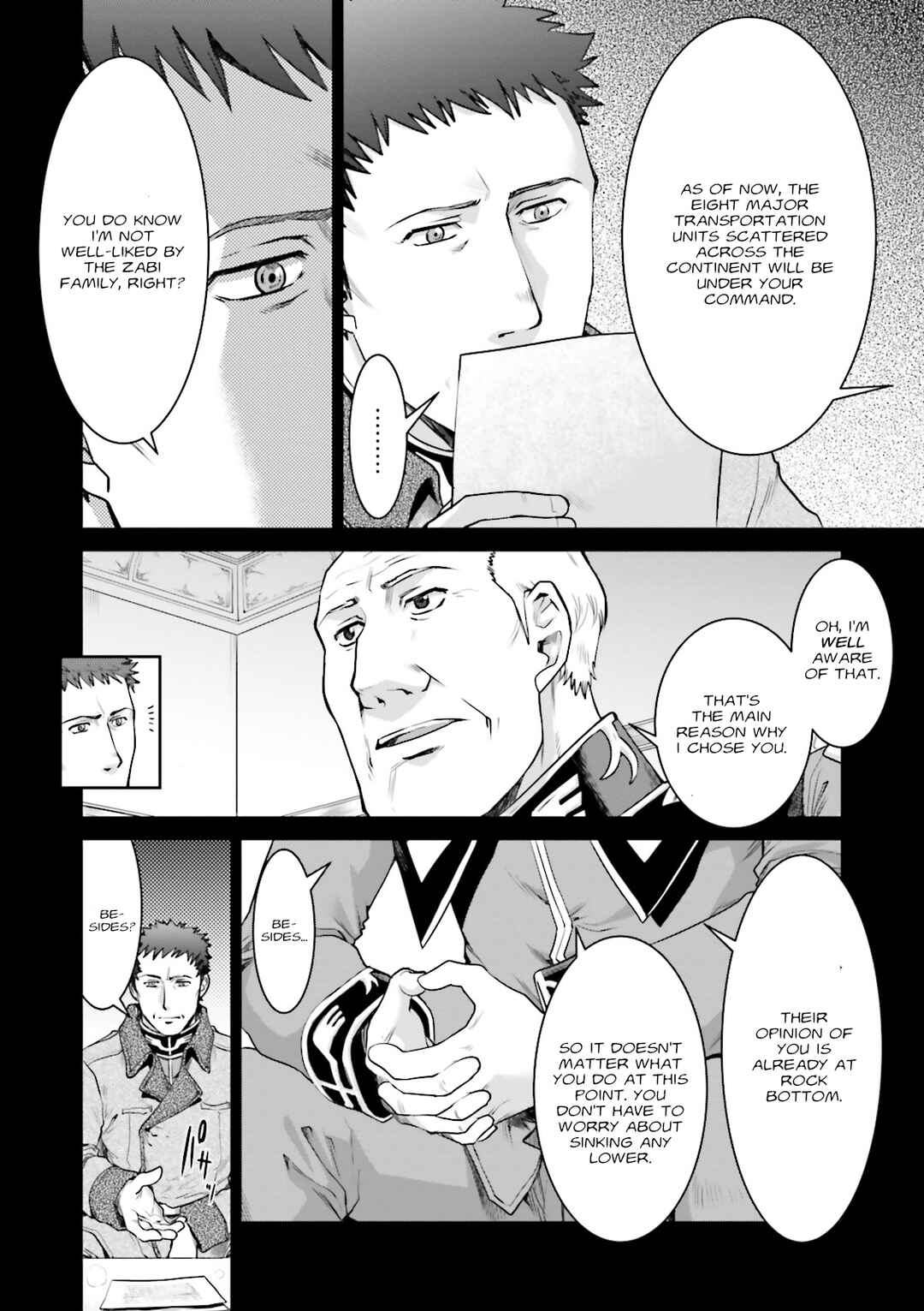 Page 8 Chapter 3 Mobile Suit Gundam Ground Zero - Rise from the Ashes