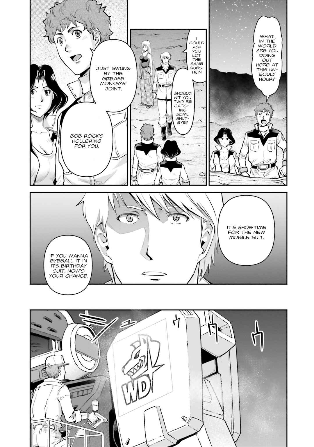 Page 28 Chapter 16 Mobile Suit Gundam Ground Zero - Rise from the Ashes