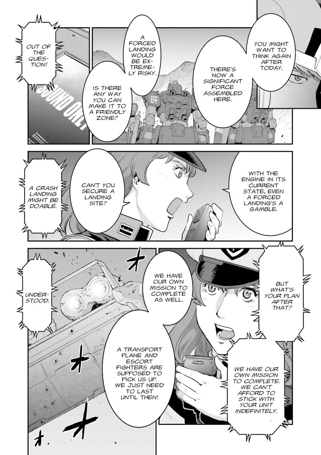 Page 10 Chapter 8 Mobile Suit Gundam Ground Zero - Rise from the Ashes