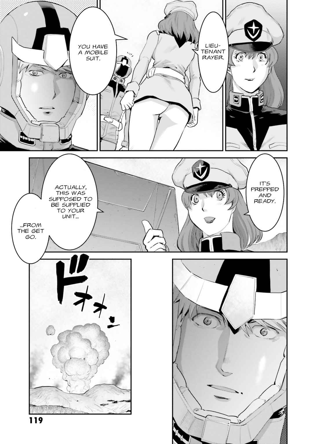 Page 29 Chapter 8 Mobile Suit Gundam Ground Zero - Rise from the Ashes