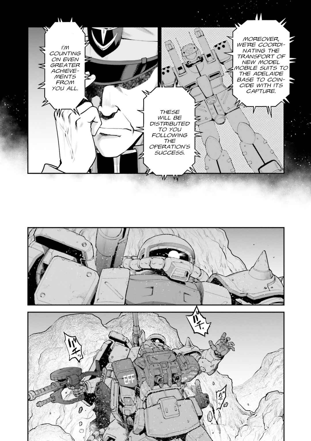 Page 3 Chapter 8 Mobile Suit Gundam Ground Zero - Rise from the Ashes