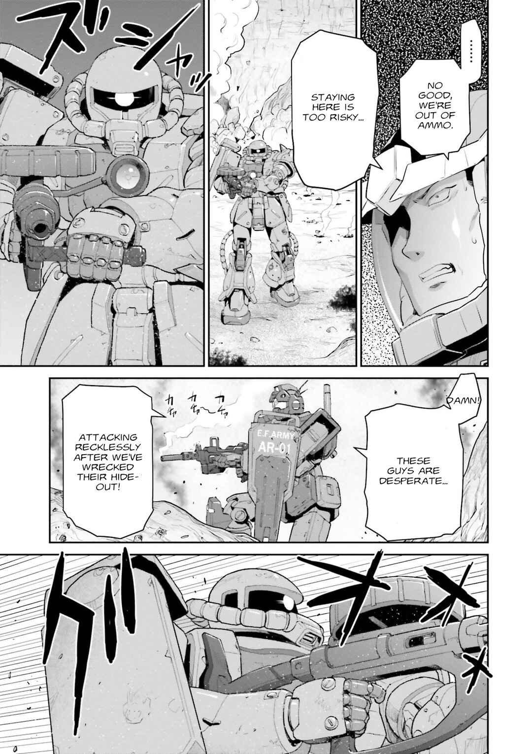 Page 31 Chapter 8 Mobile Suit Gundam Ground Zero - Rise from the Ashes