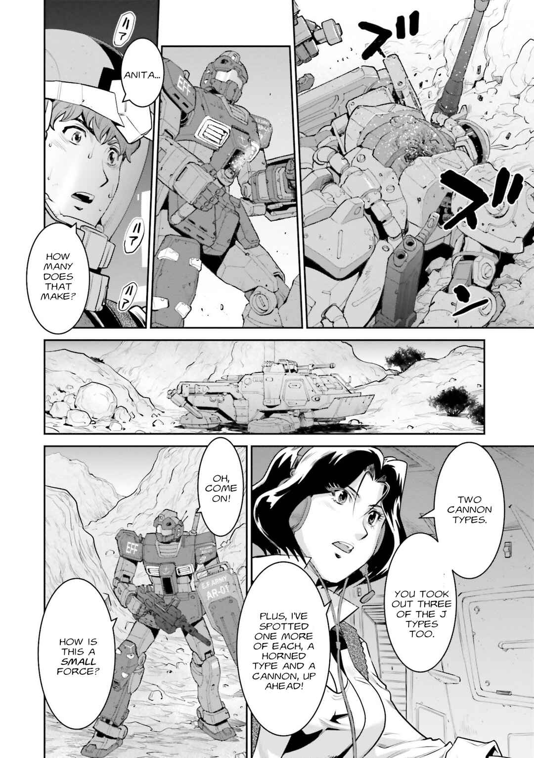 Page 4 Chapter 8 Mobile Suit Gundam Ground Zero - Rise from the Ashes