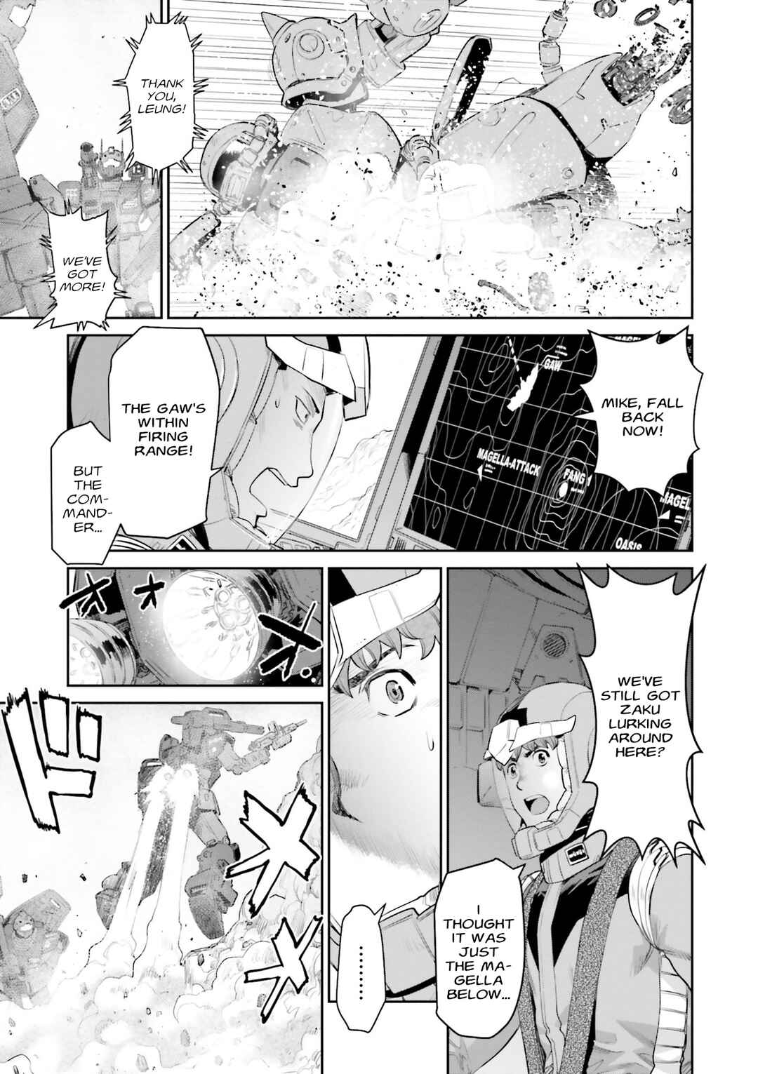 Page 14 Chapter 7 Mobile Suit Gundam Ground Zero - Rise from the Ashes