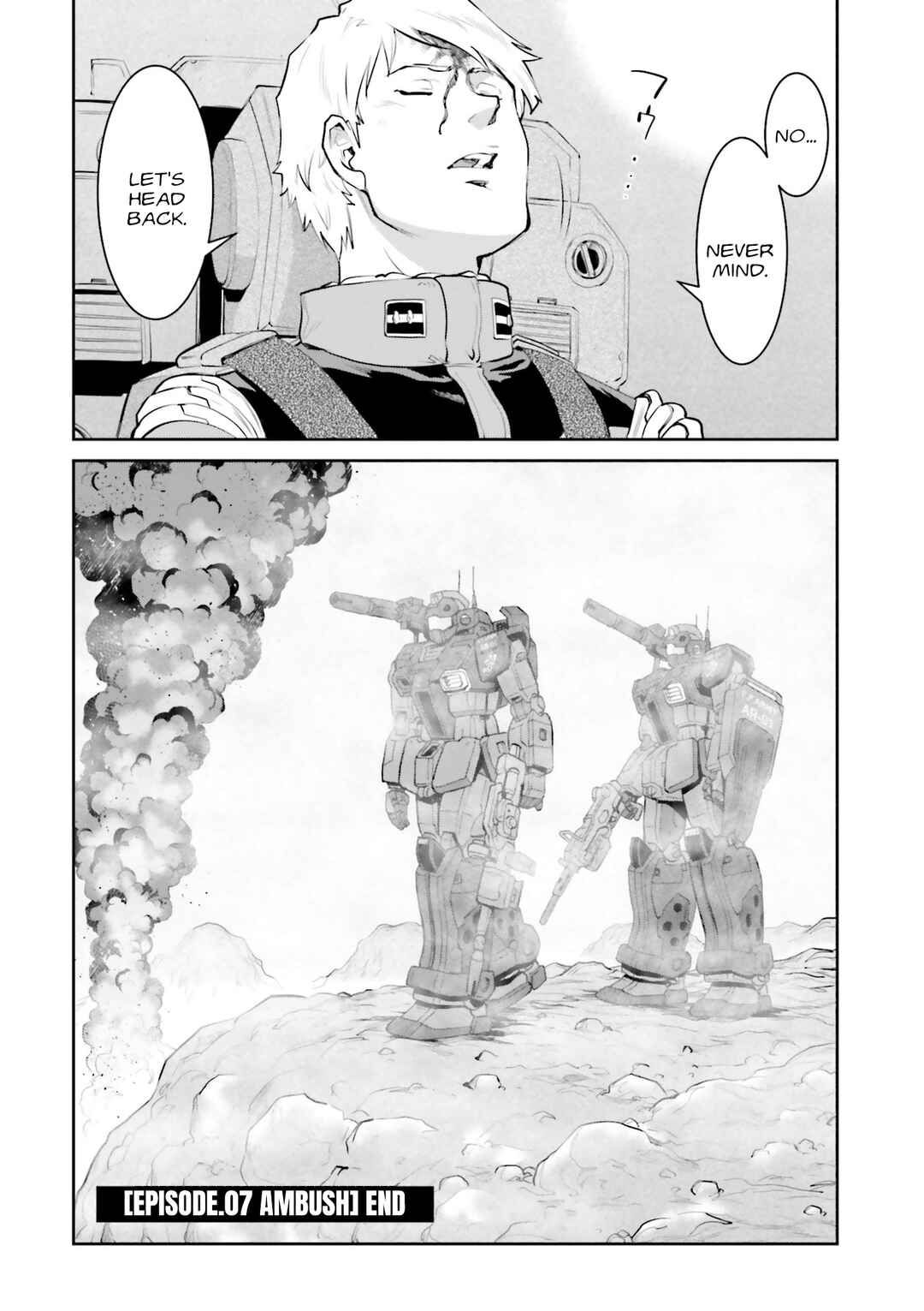 Page 32 Chapter 7 Mobile Suit Gundam Ground Zero - Rise from the Ashes