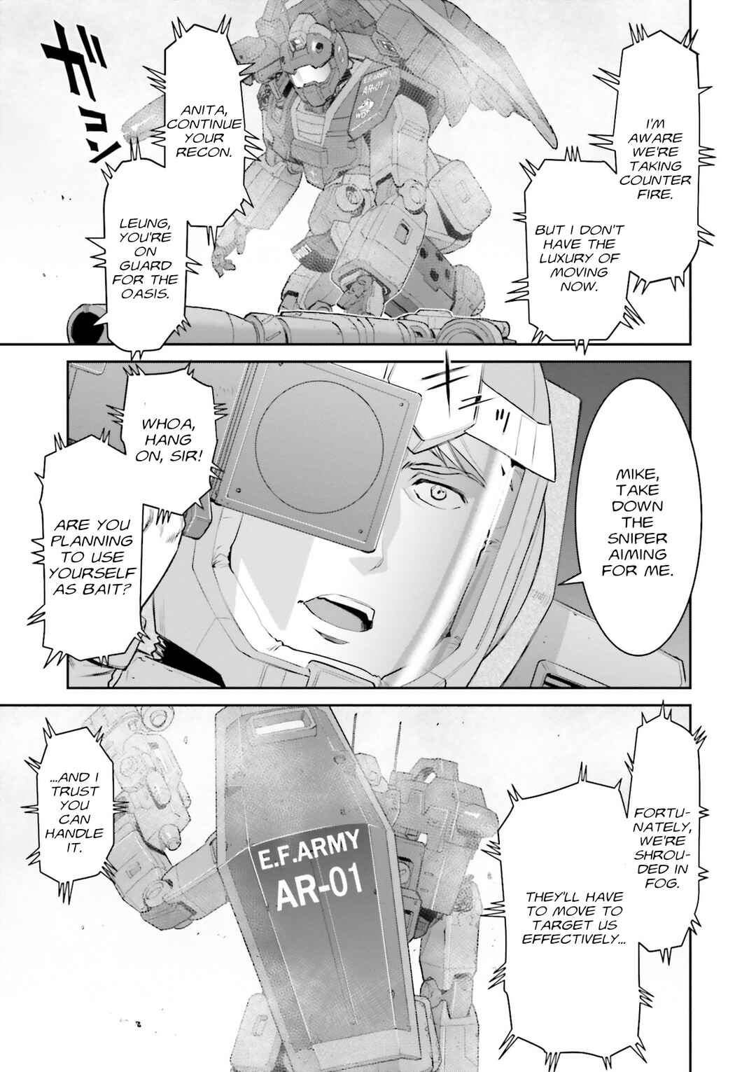 Page 8 Chapter 7 Mobile Suit Gundam Ground Zero - Rise from the Ashes