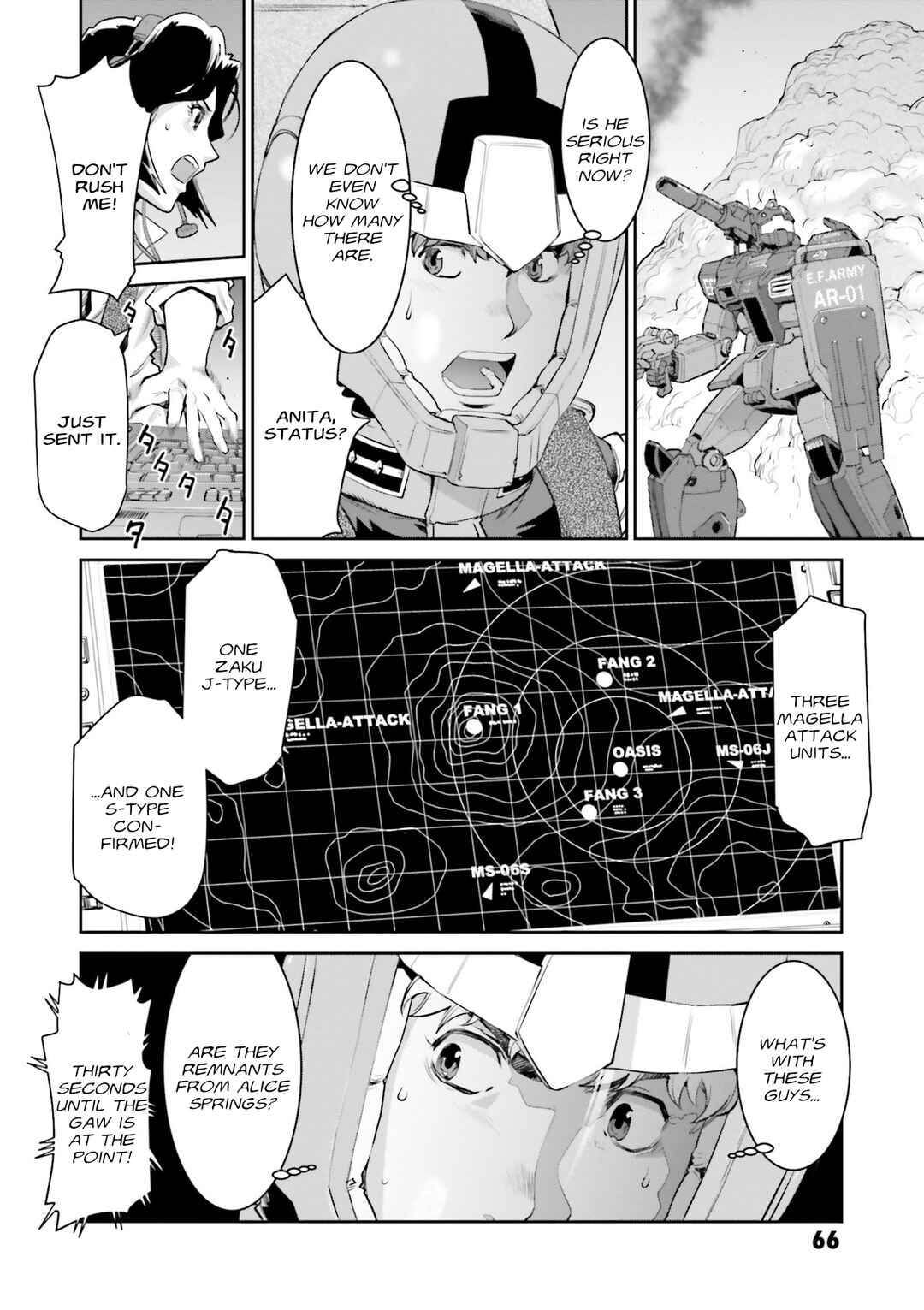 Page 9 Chapter 7 Mobile Suit Gundam Ground Zero - Rise from the Ashes