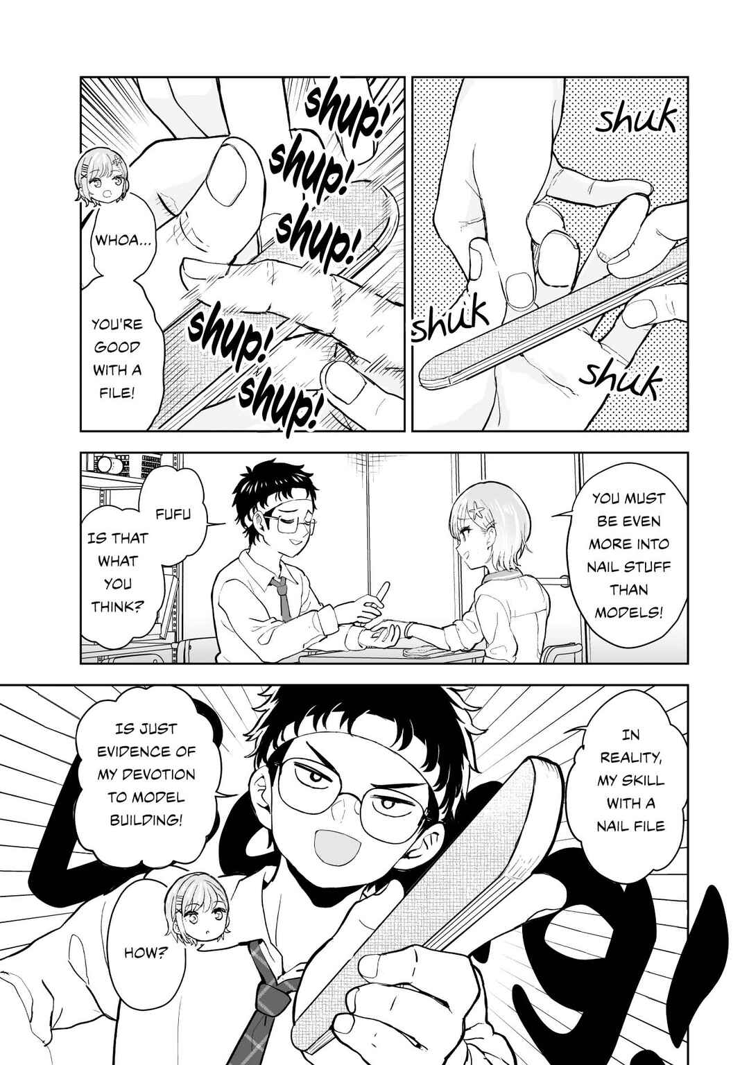 Page 13 Chapter 1 Ota x Nail ~Plamo Danshi, Gal no Tsume wo Nuru~