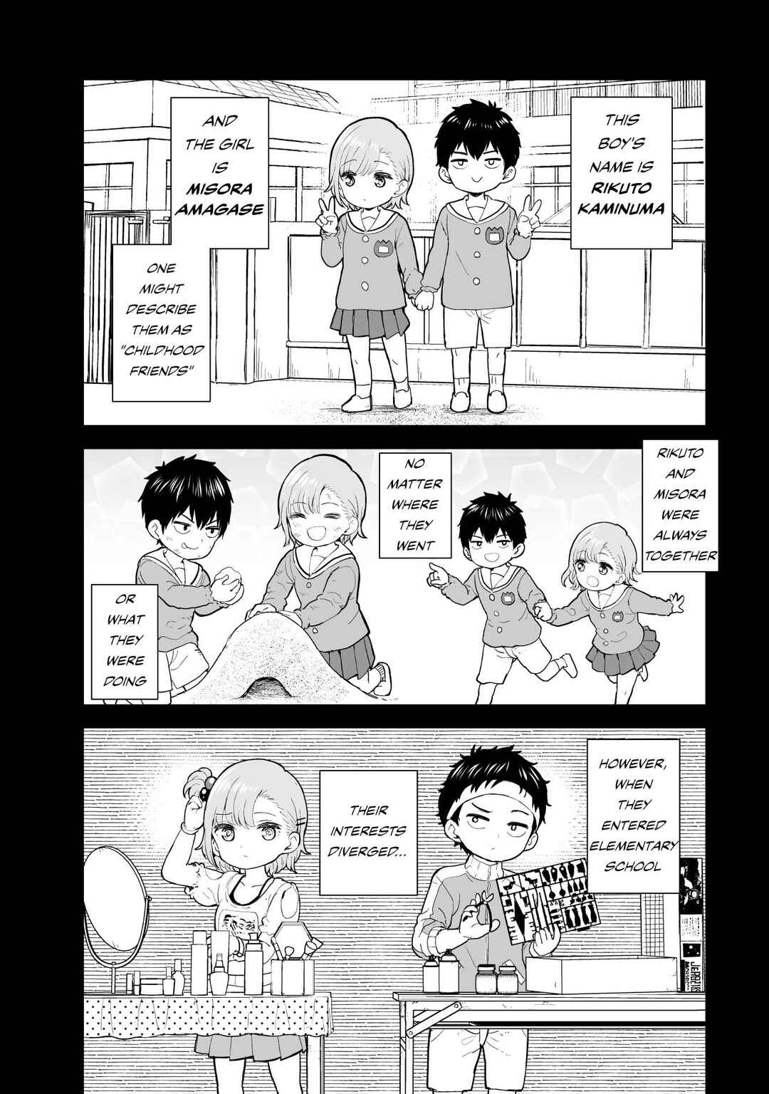 Page 3 Chapter 1 Ota x Nail ~Plamo Danshi, Gal no Tsume wo Nuru~