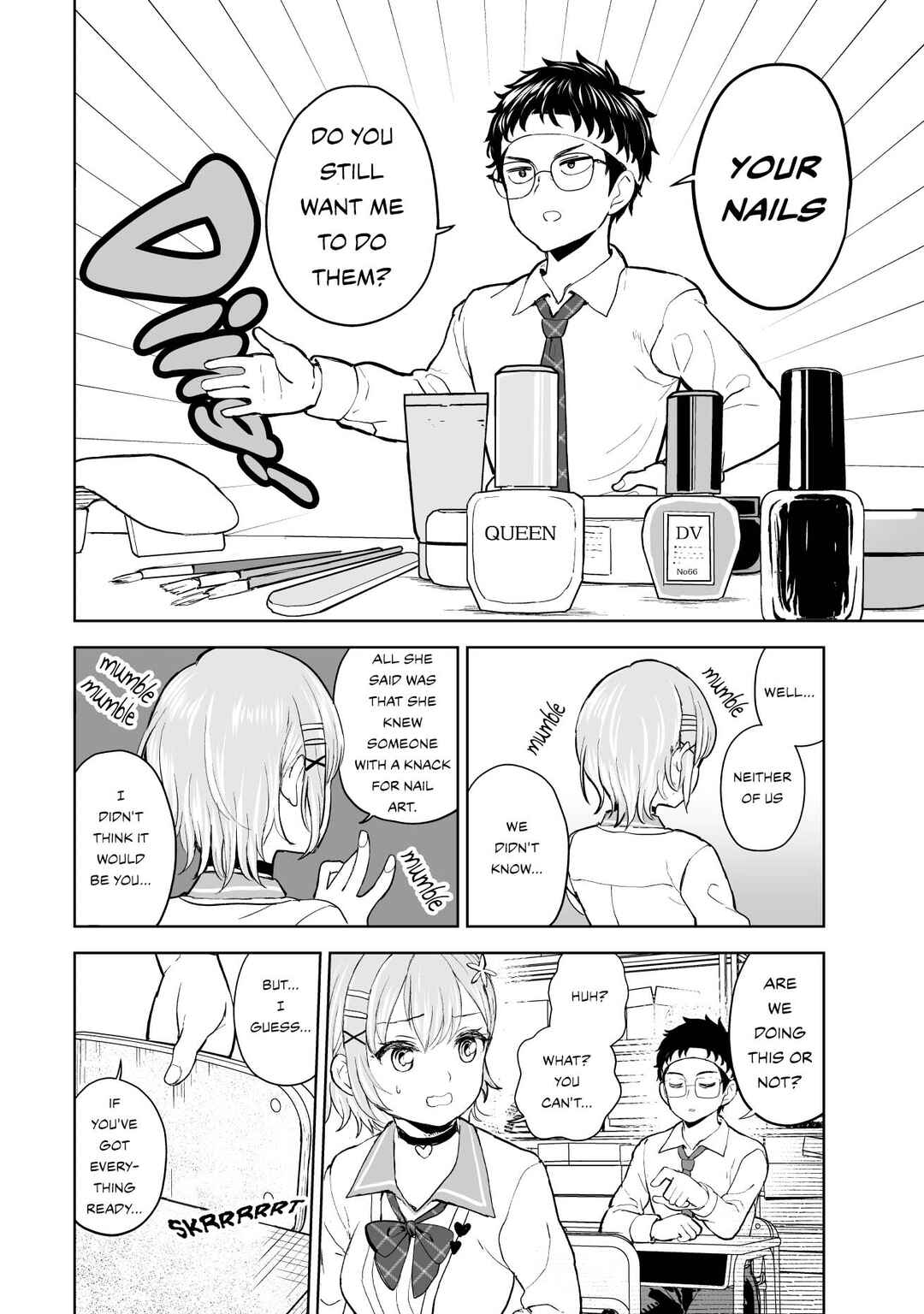 Page 6 Chapter 1 Ota x Nail ~Plamo Danshi, Gal no Tsume wo Nuru~