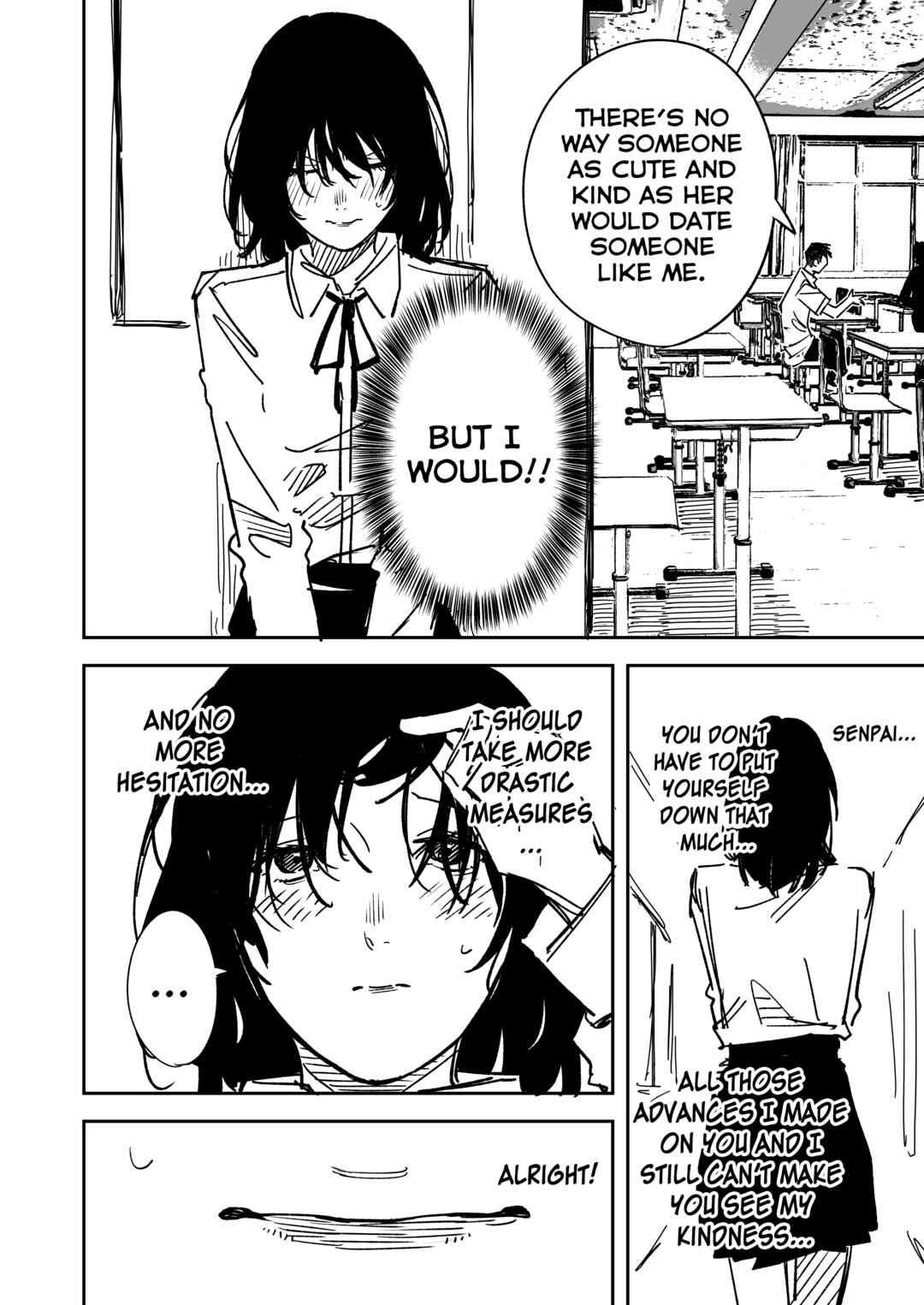 Page 2 Chapter Unknown_5fa4 Jimi na Kouhai-chan ga Ganbaru Hanashi