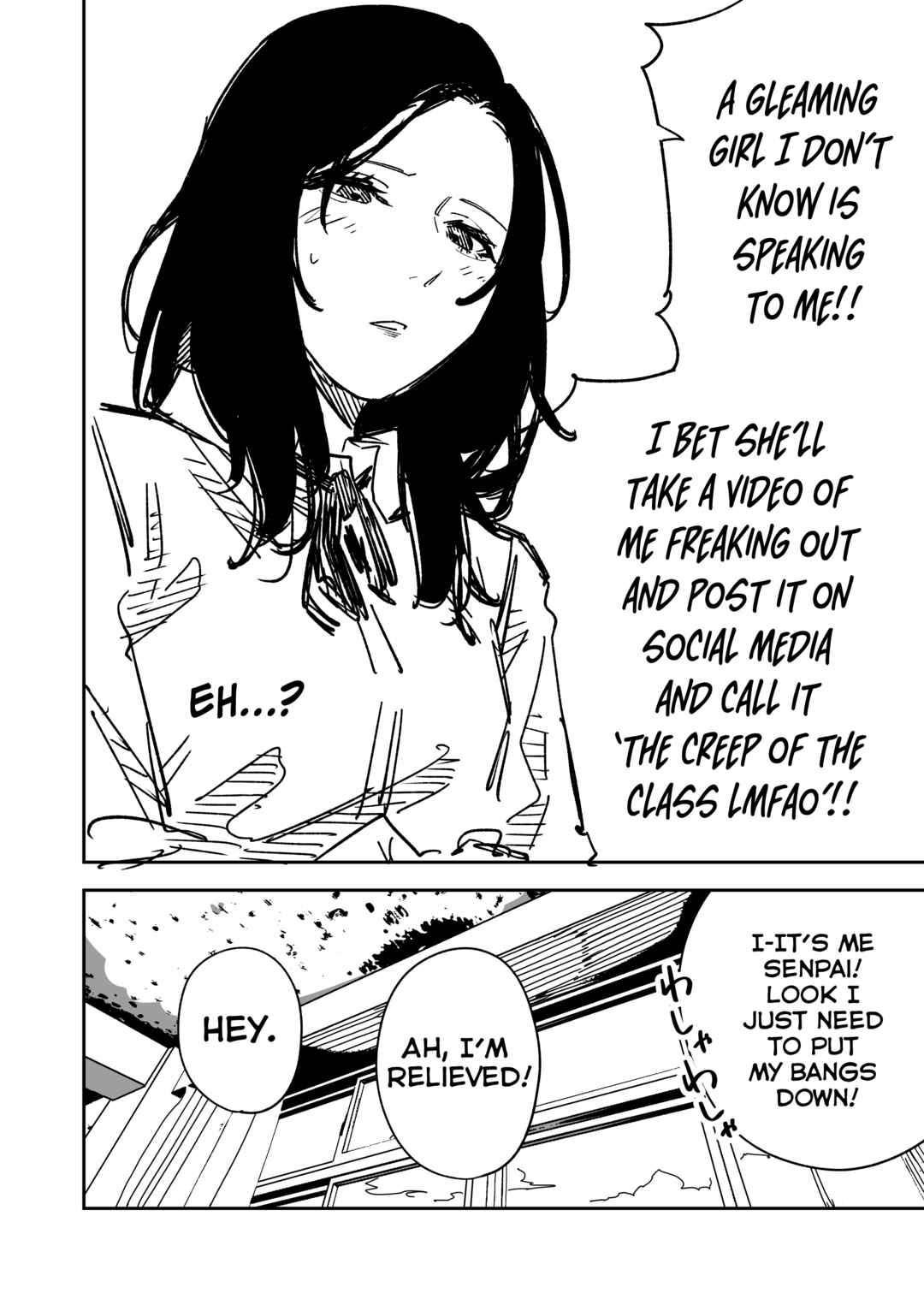 Page 4 Chapter Unknown_5fa4 Jimi na Kouhai-chan ga Ganbaru Hanashi