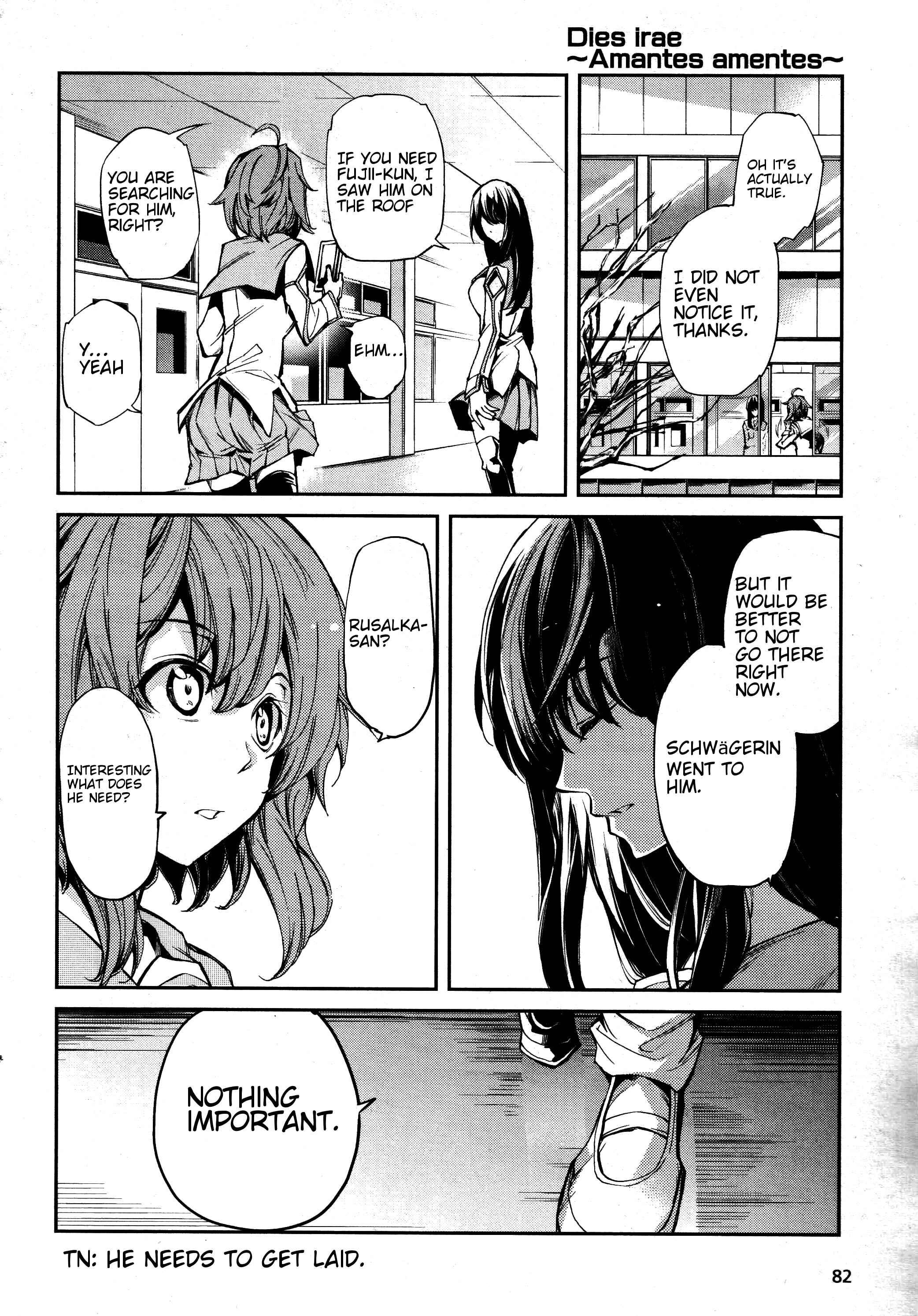 Page 4 Chapter 4 Dies irae ~Amantes Amentes~