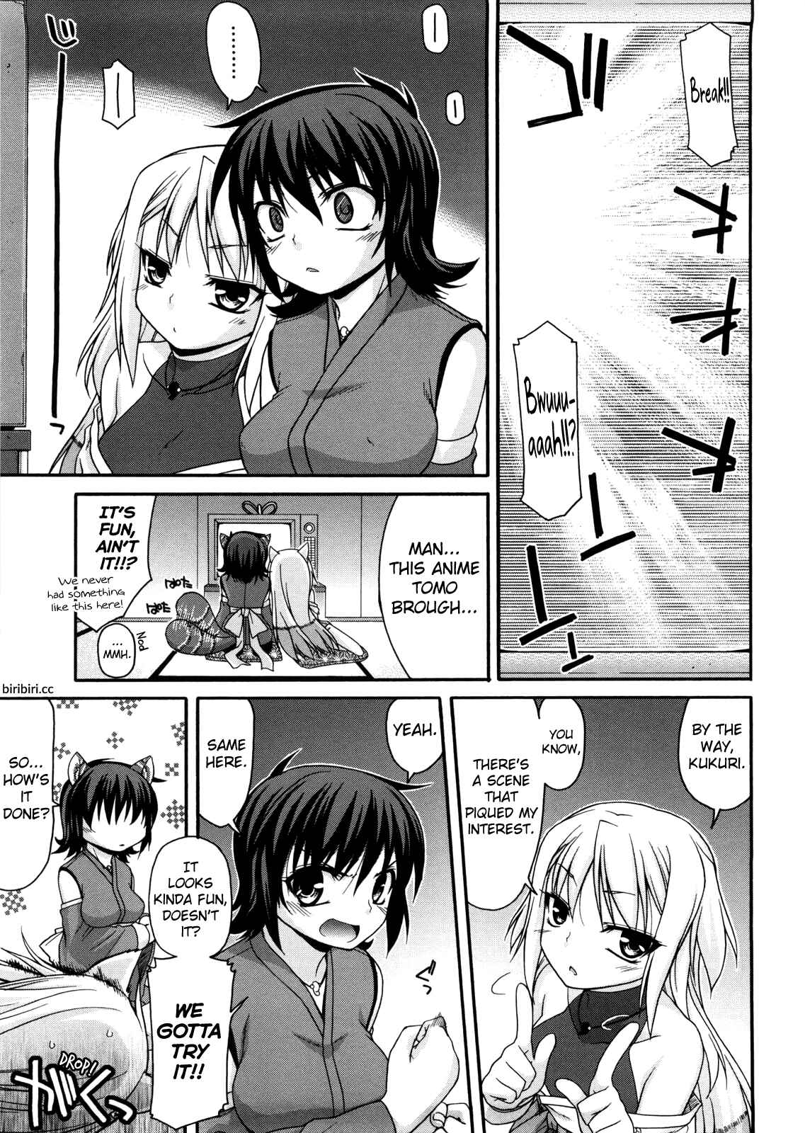 Page 1 Chapter 7 Chichi Miko! Inran Otome Zoushi