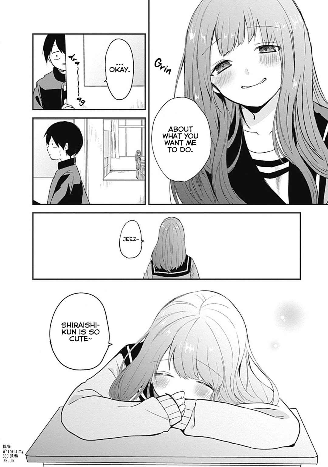 Page 17 Chapter Unknown_fe3b Kubo-san wa Mob wo Yurusanai (Pre-serialization)
