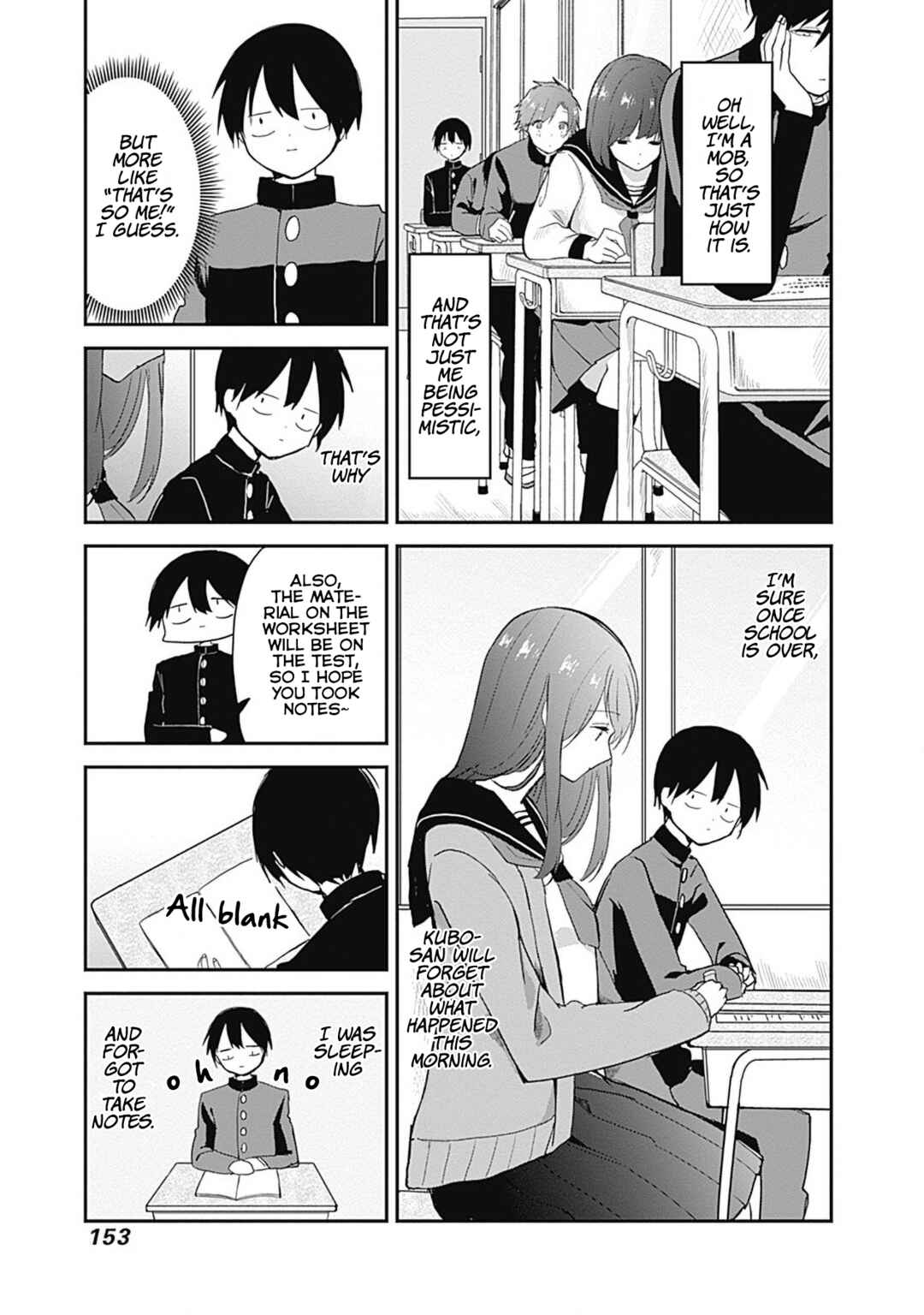 Page 20 Chapter Unknown_fe3b Kubo-san wa Mob wo Yurusanai (Pre-serialization)