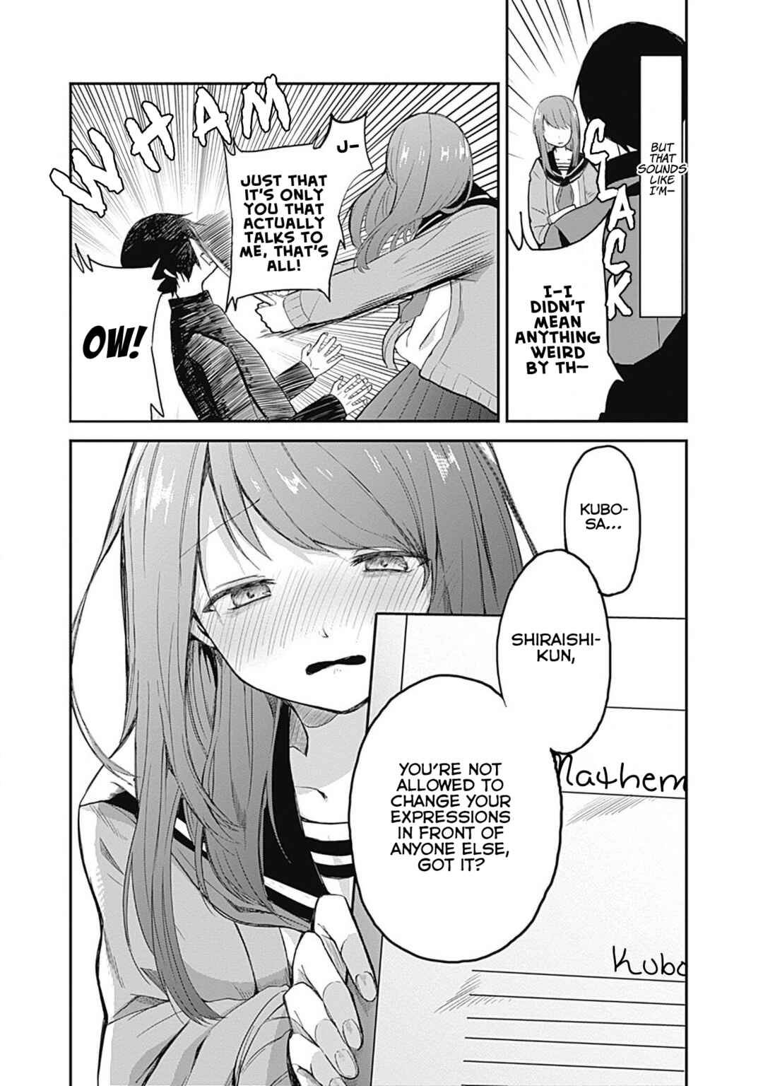 Page 24 Chapter Unknown_fe3b Kubo-san wa Mob wo Yurusanai (Pre-serialization)