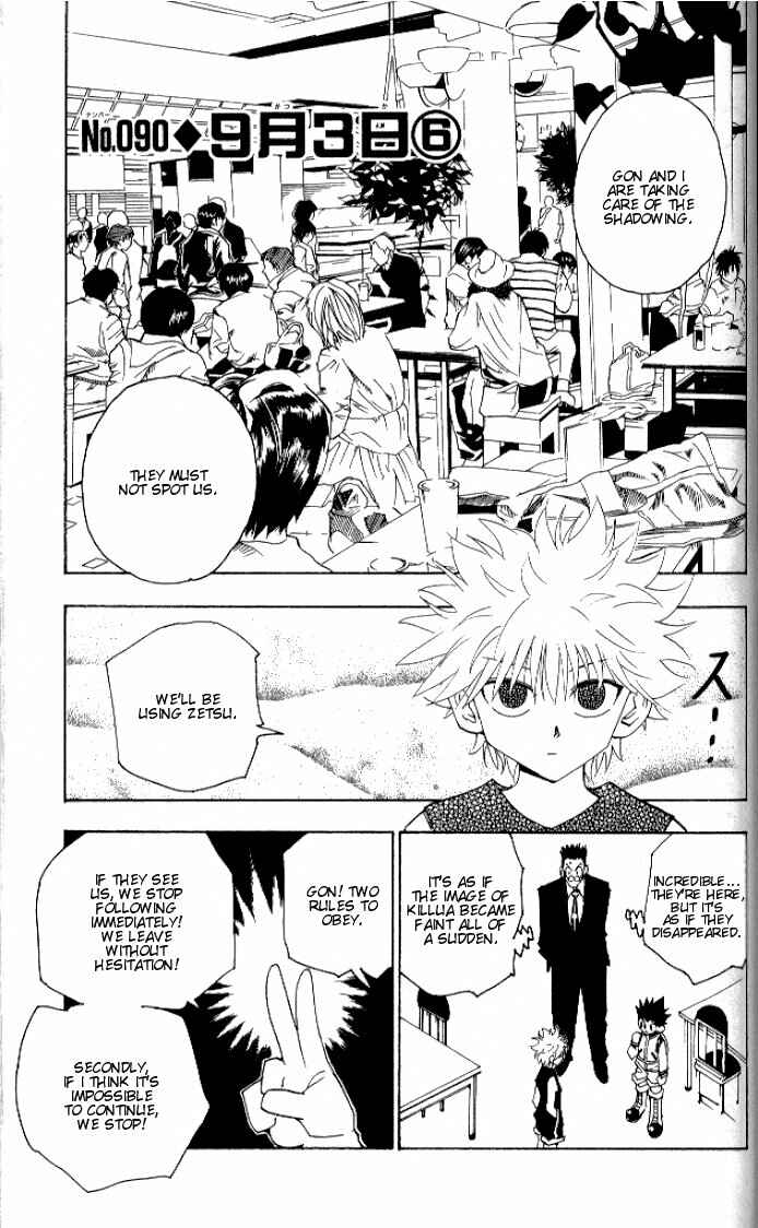 Page 1 Chapter 90 HUNTER x HUNTER