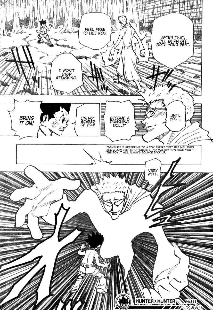 Page 15 Chapter 179 HUNTER x HUNTER