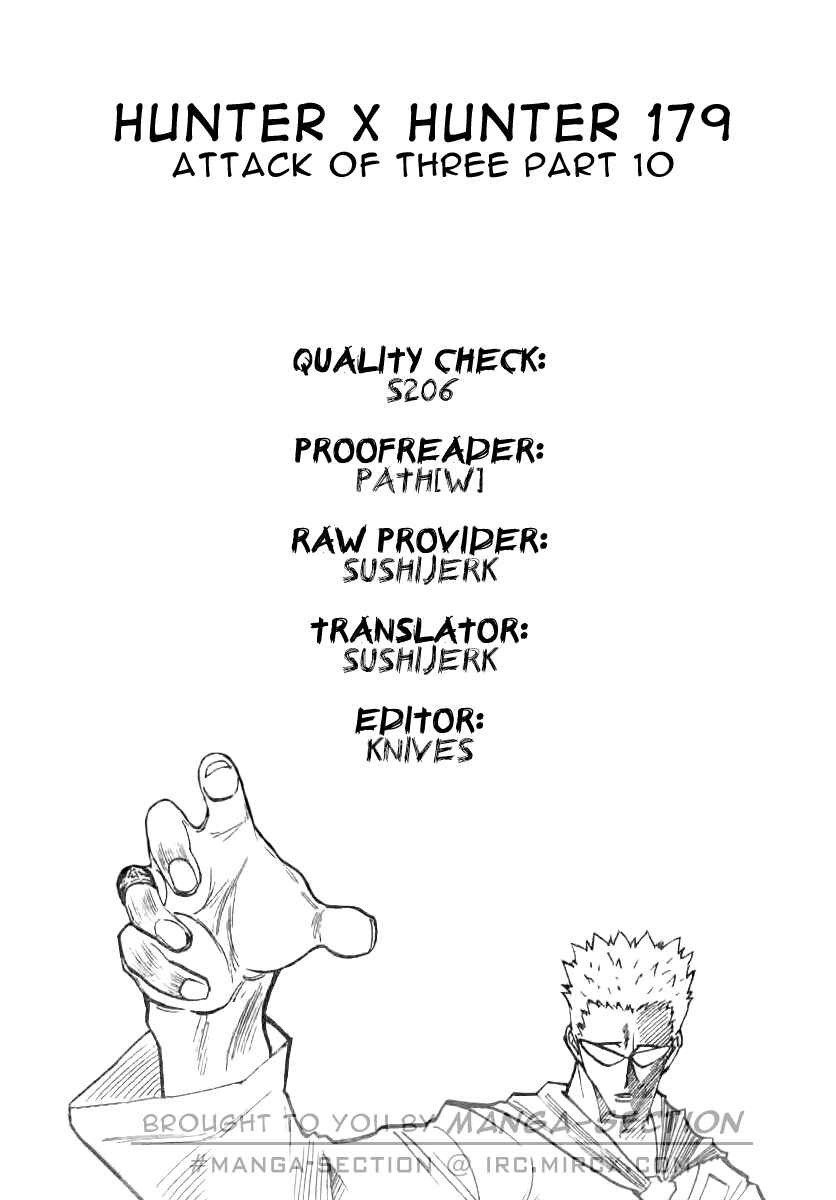 Page 16 Chapter 179 HUNTER x HUNTER