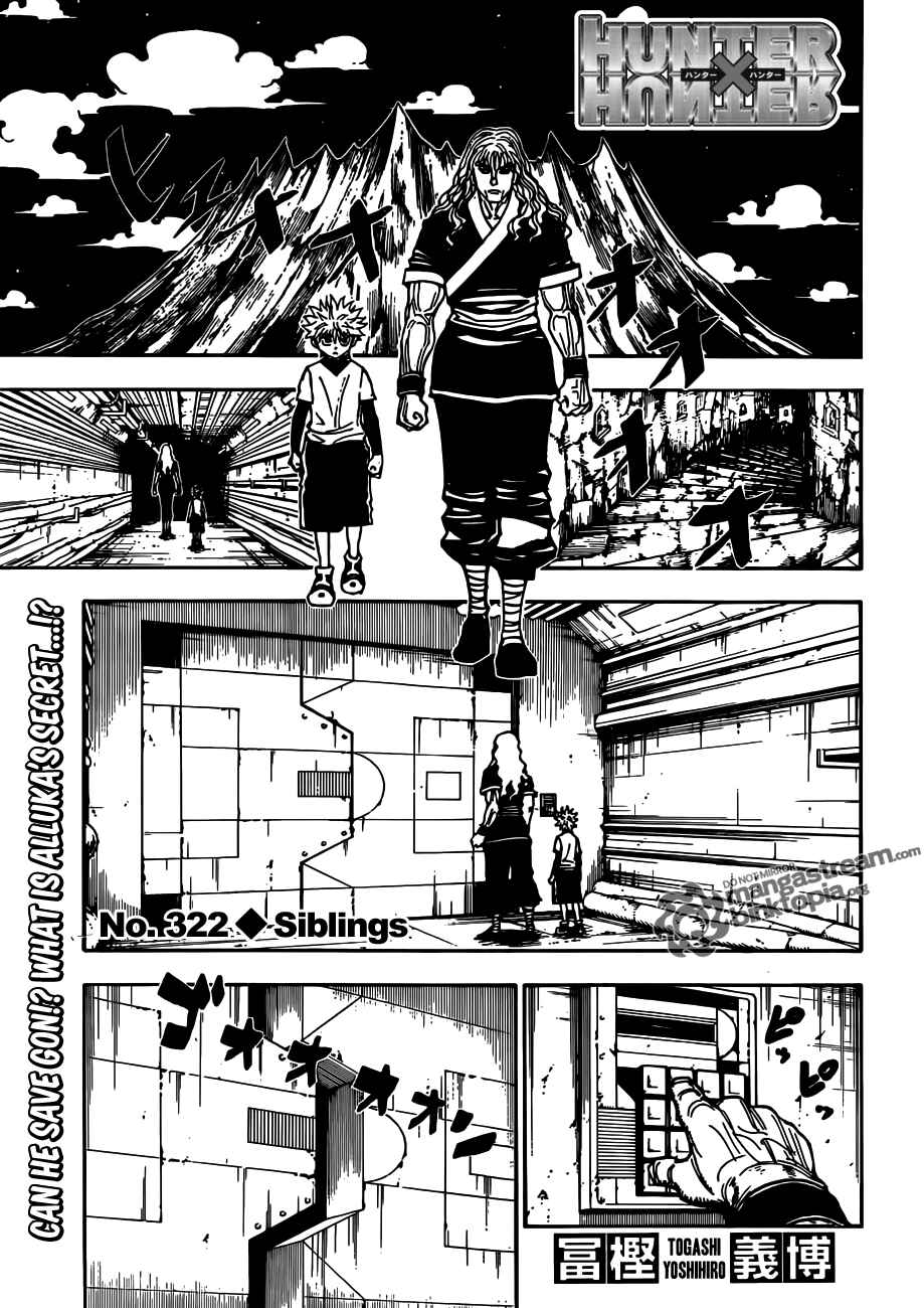 Page 1 Chapter 322 HUNTER x HUNTER