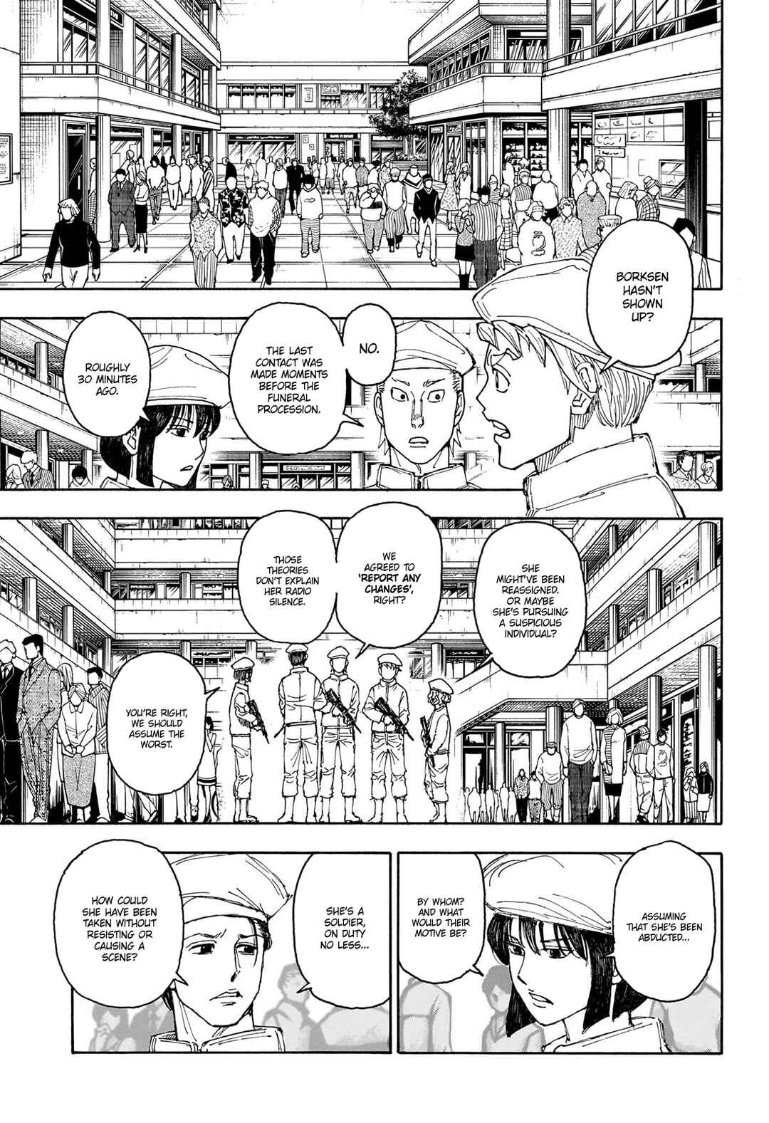 Page 4 Chapter 407 HUNTER x HUNTER
