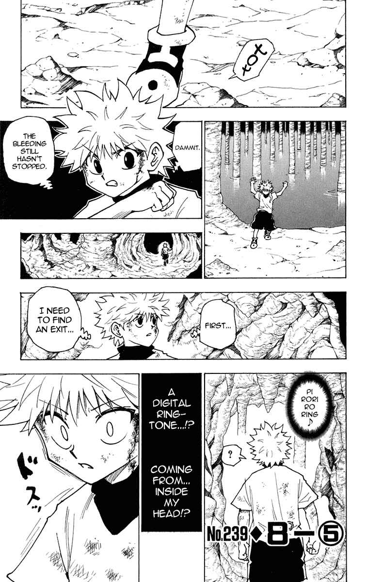 Page 1 Chapter 239 HUNTER x HUNTER